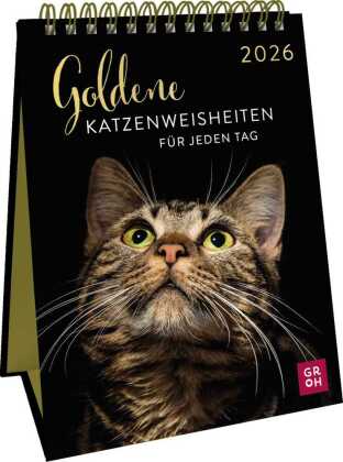 Wochenkalender 2026: Goldene Katzenweisheiten für jeden Tag