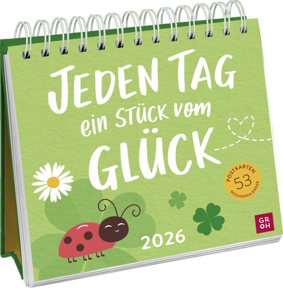 Postkartenkalender 2026: Jeden Tag ein Stück vom Glück main product photo