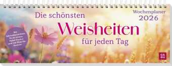 Tischkalender 2026 quer: Die schönsten Weisheiten für jeden Tag