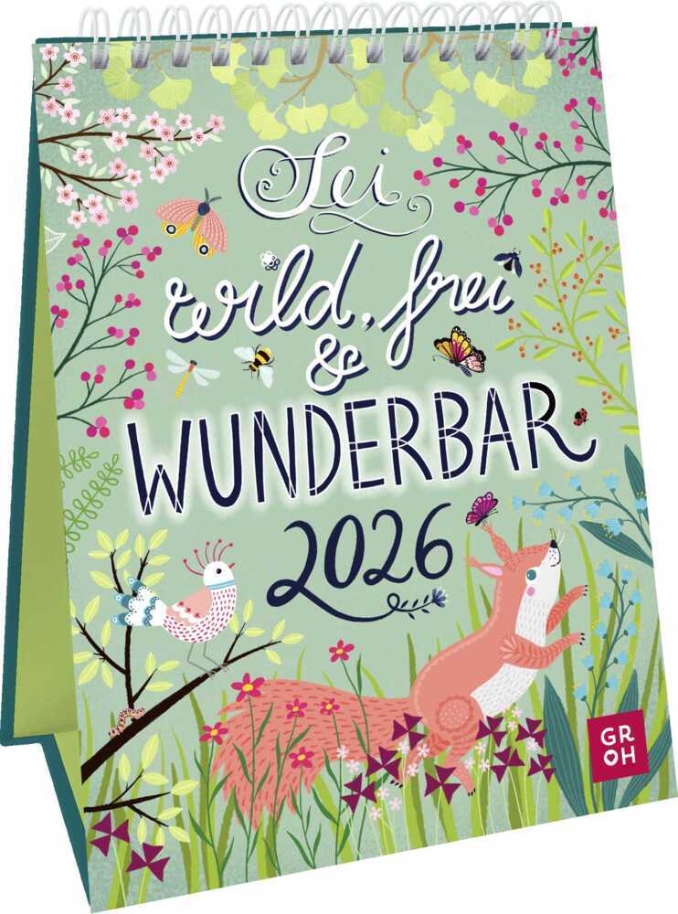 Wochenkalender 2026: Sei wild, frei und wunderbar main product photo