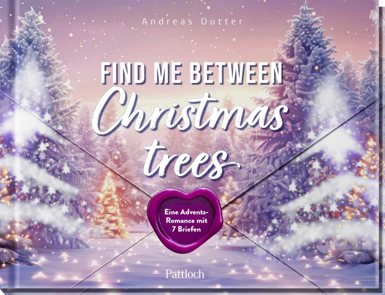 Find me between Christmas trees main product photo