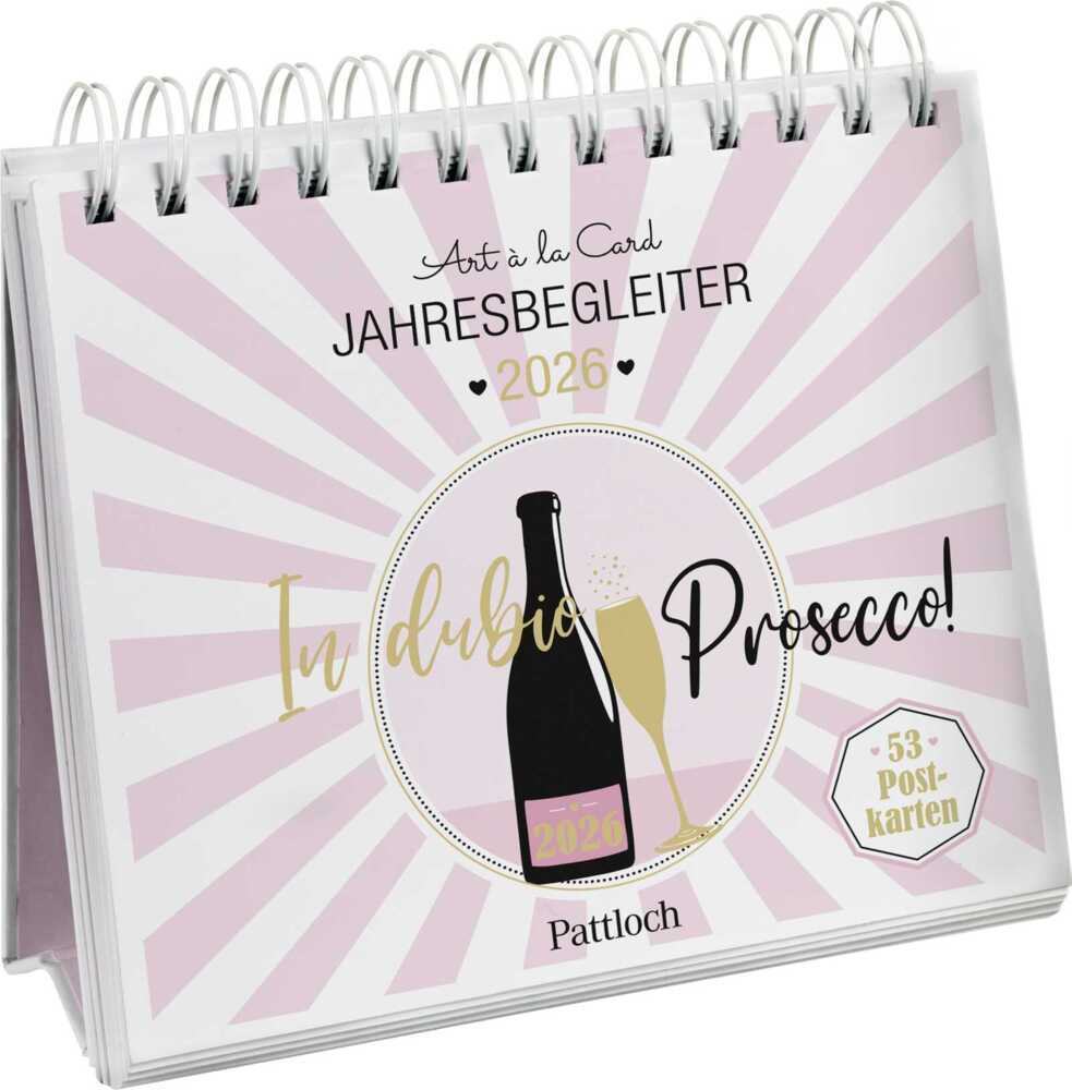 Postkartenkalender 2026: In dubio Prosecco main product photo