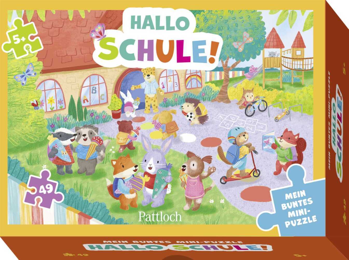 Mein buntes Mini-Puzzle - Hallo Schule! main product photo