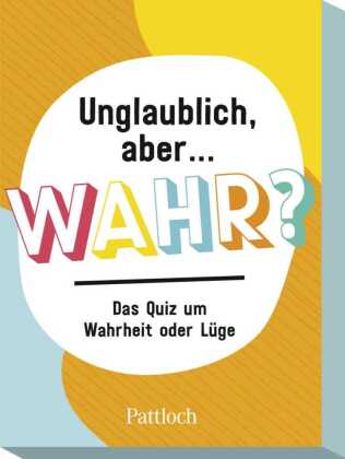 Unglaublich, aber ... wahr?