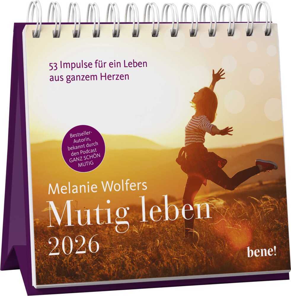 Wochenkalender 2026: Mutig leben main product photo
