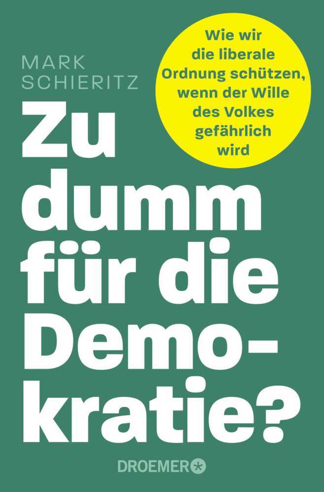Zu dumm für die Demokratie? main product photo