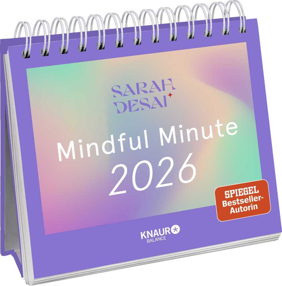 Wochenkalender 2026: Mindful Minute main product photo
