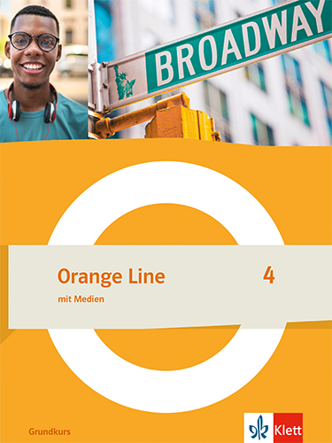Orange Line 4 Grundkurs, m. 1 Beilage main product photo