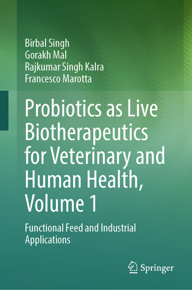 Probiotics as Live Biotherapeutics for Veterinary and Human Health, Volume 1 main product photo