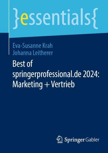Best of springerprofessional.de 2024: Marketing + Vertrieb main product photo