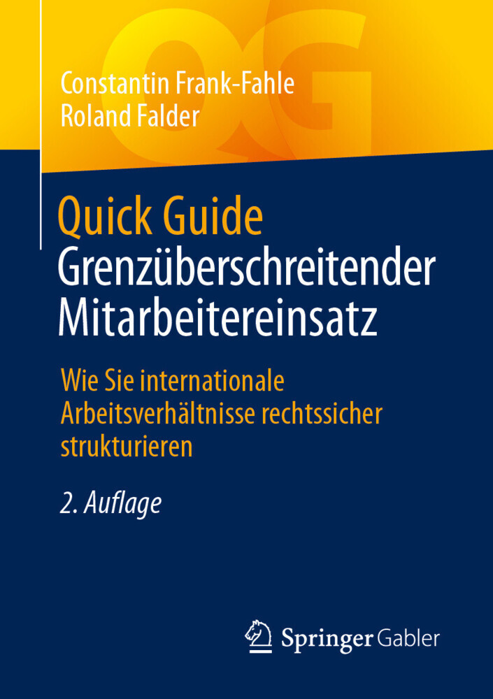 Quick Guide Grenzüberschreitender Mitarbeitereinsatz main product photo