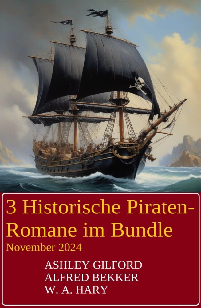 3 Historische Piraten-Romane im Bundle November 2024 main product photo