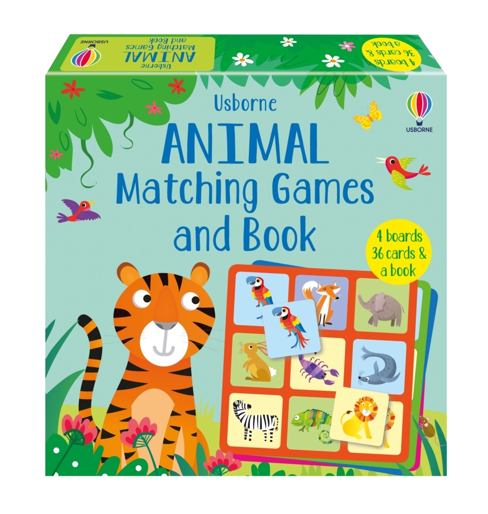 Animal Matching Games and Book main product photo