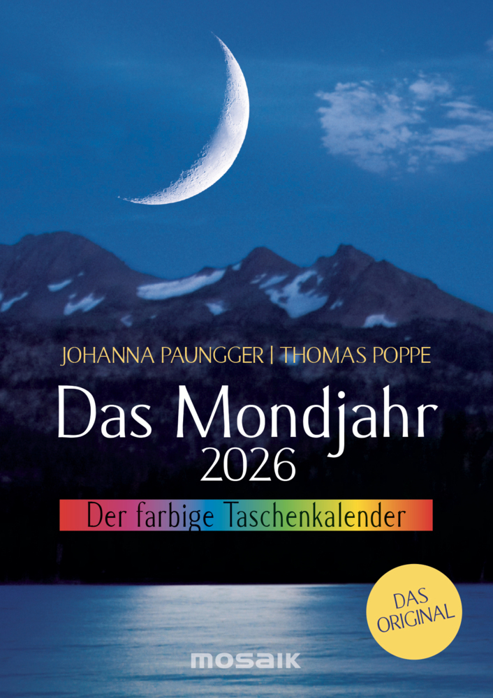 Das Mondjahr 2026 - Der farbige Taschenkalender main product photo