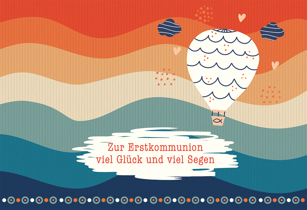 Zur Erstkommunion viel Glück und viel Segen main product photo