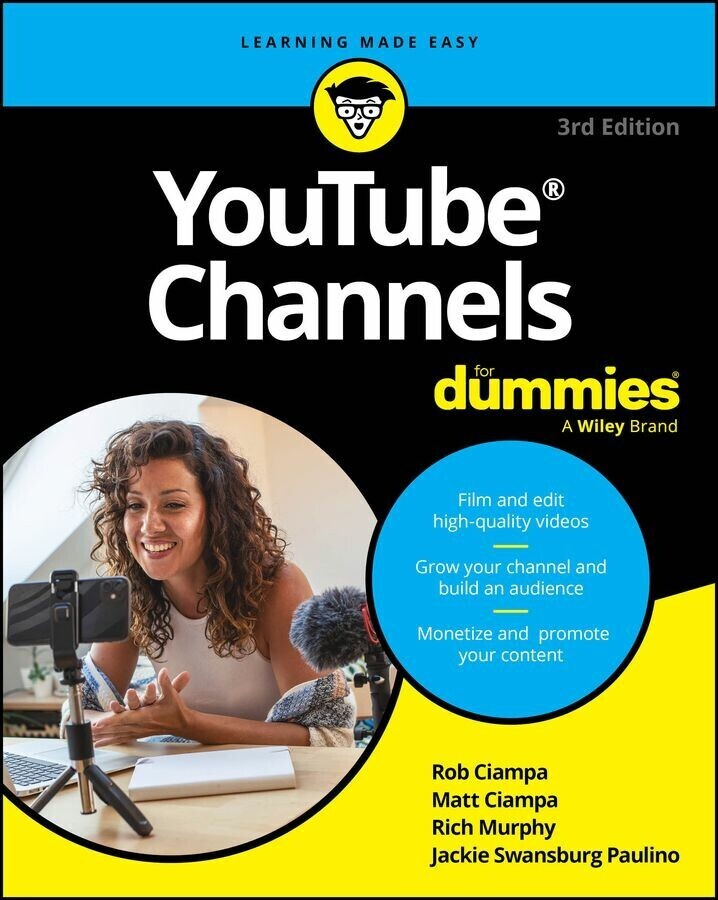 YouTube Channels For Dummies main product photo