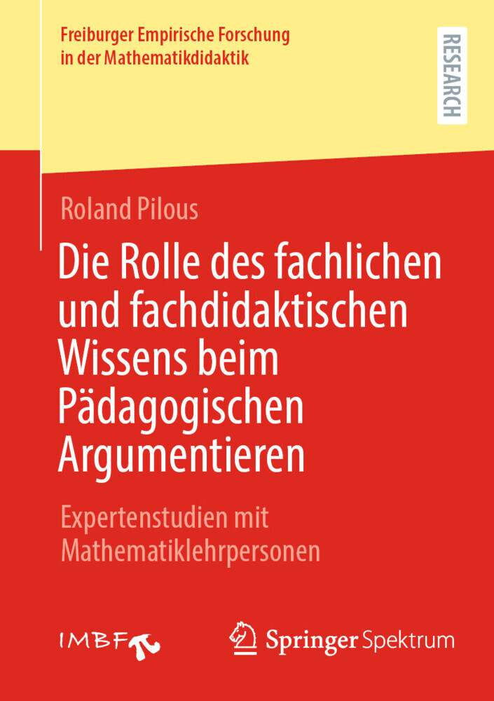 Die Rolle des fachlichen und fachdidaktischen Wissens beim Pädagogischen Argumentieren main product photo