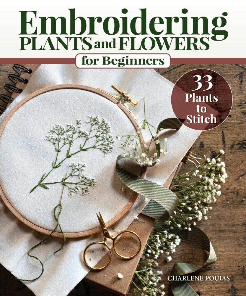 Embroidering Plants and Flowers for Beginners main product photo