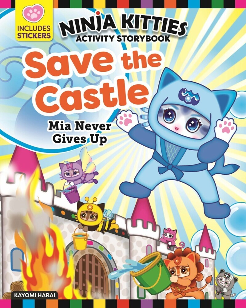 Ninja Kitties Save the Castle Activity Storybook main product photo