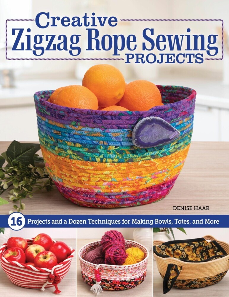 Creative Zigzag Rope Sewing Projects main product photo