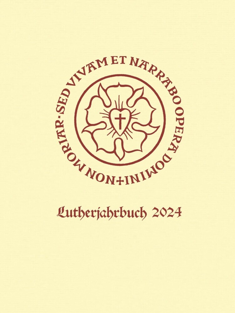 Lutherjahrbuch 91. Jahrgang 2024 main product photo
