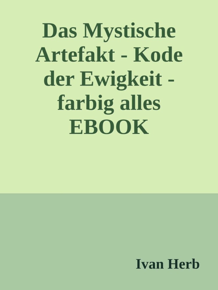 Das Mystische Artefakt - Code der Ewigkeit main product photo