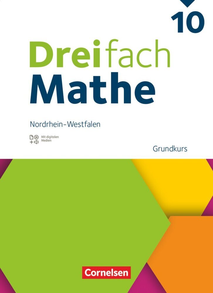 Dreifach Mathe - Nordrhein-Westfalen - Ausgabe 2022 - 10. Schuljahr main product photo