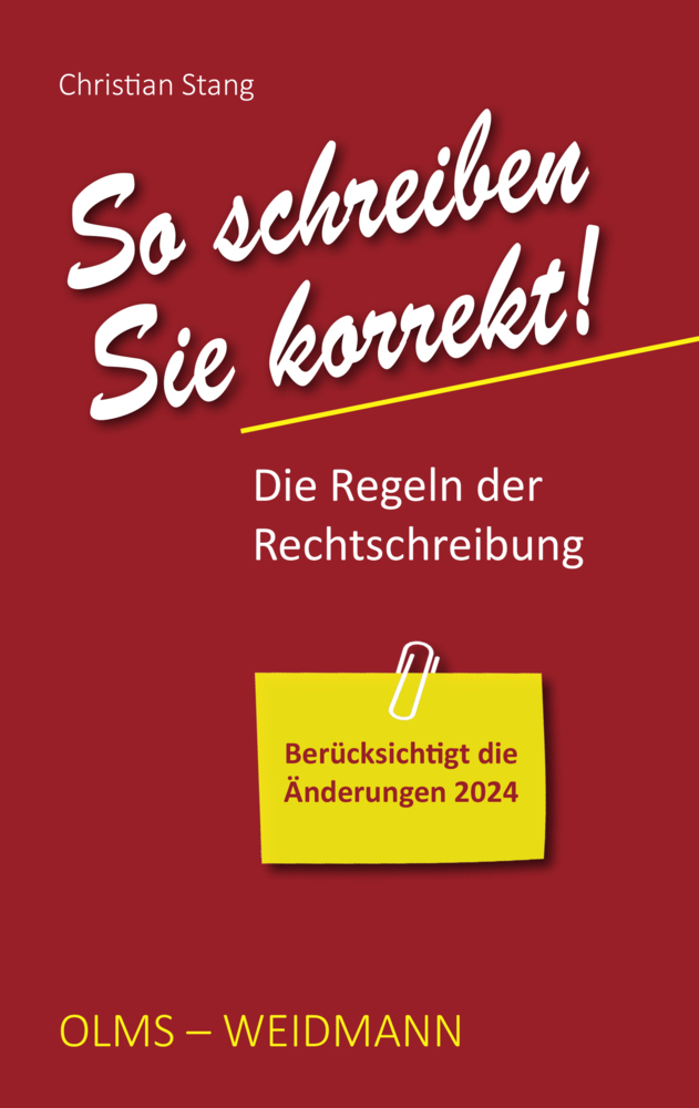 So schreiben Sie korrekt! main product photo
