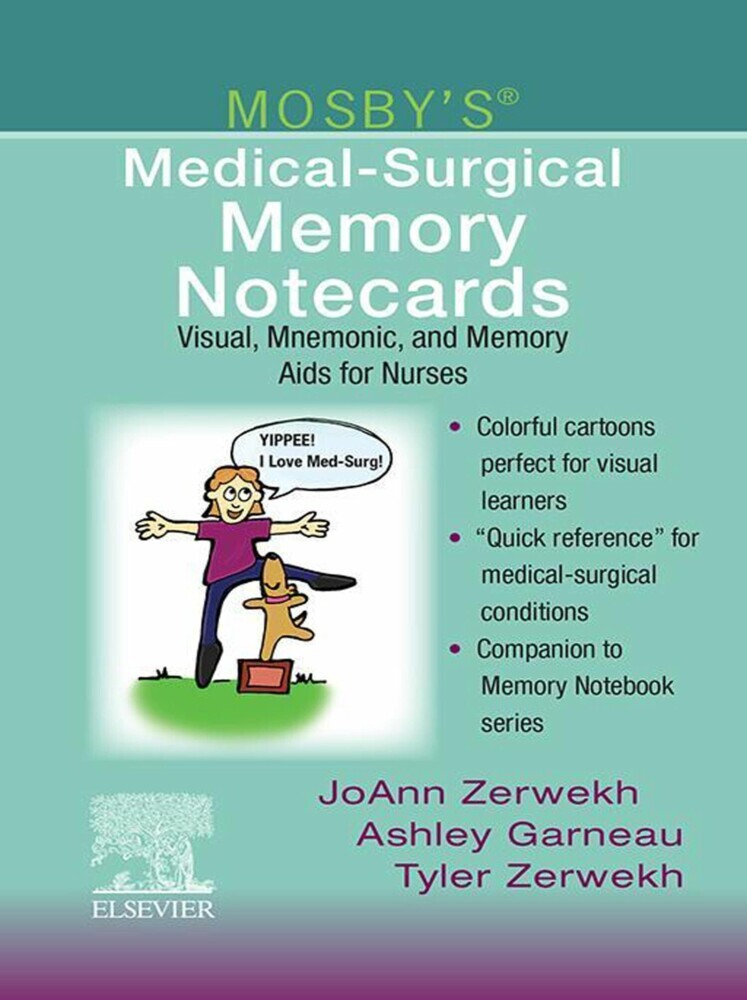 Mosby's Medical-Surgical Memory Notecards - E-Book main product photo