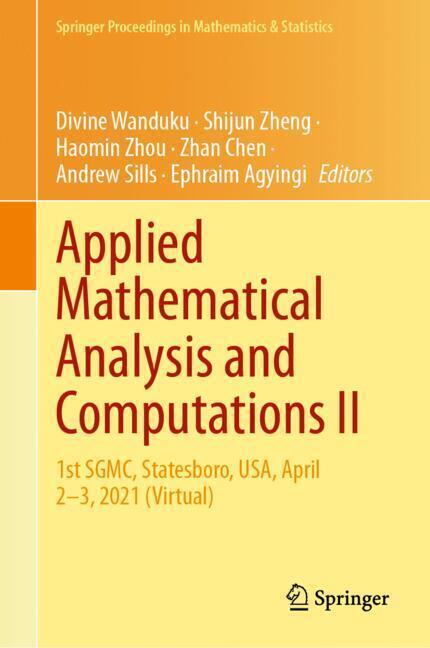 Applied Mathematical Analysis and Computations II main product photo