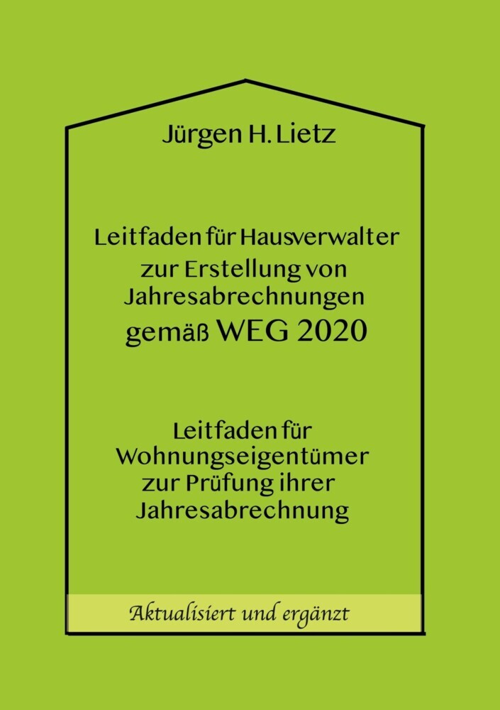 Leitfaden für Hausverwalter zur Erstellung von Jahresabrechnungen gemäß WEG ... main product photo