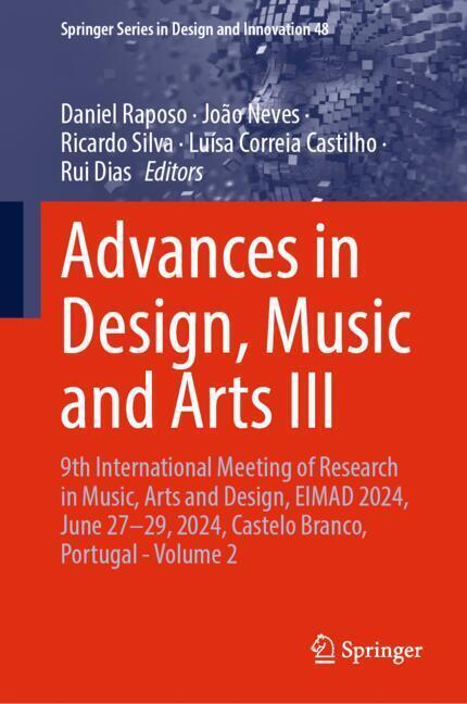 Advances in Design, Music and Arts III main product photo