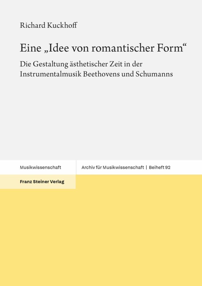 Eine 'Idee von romantischer Form' main product photo