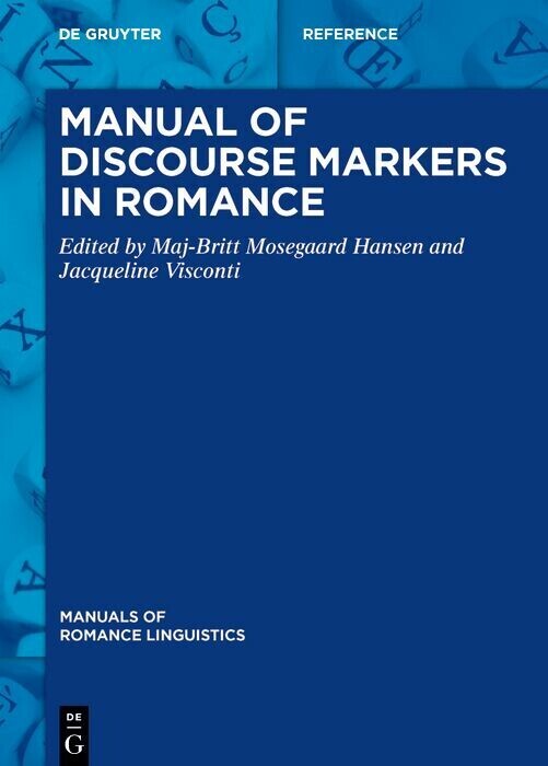 Manual of Discourse Markers in Romance main product photo