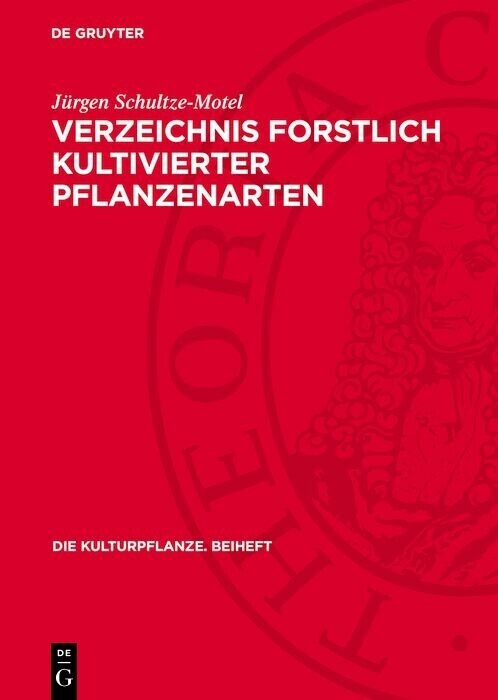 Verzeichnis forstlich kultivierter Pflanzenarten main product photo