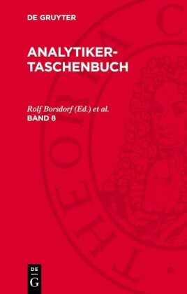 Analytiker-Taschenbuch. Band 8