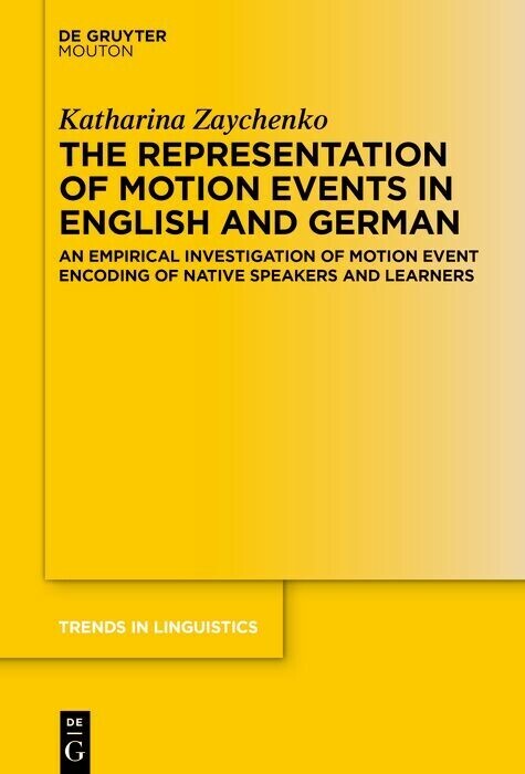 The Representation of Motion Events in English and German main product photo