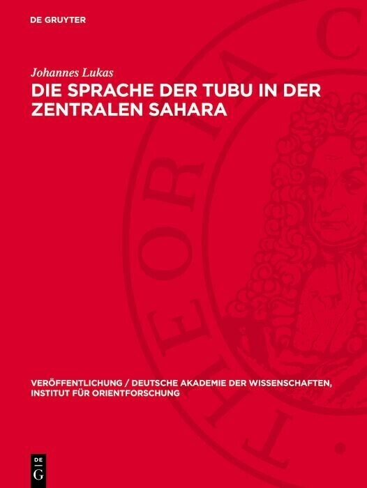 Die Sprache der Tubu in der Zentralen Sahara main product photo