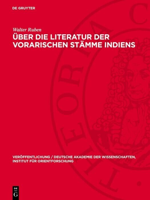 Über die Literatur der vorarischen Stämme Indiens main product photo