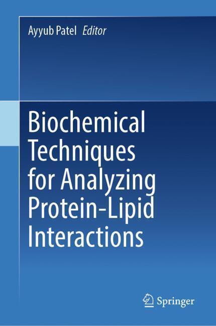 Biochemical Techniques for Analyzing Protein-Lipid Interactions main product photo
