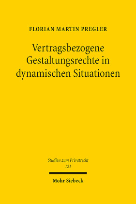 Vertragsbezogene Gestaltungsrechte in dynamischen Situationen