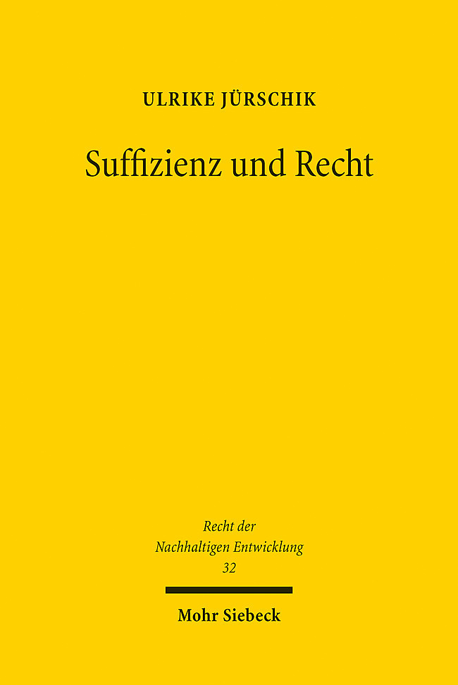 Suffizienz und Recht main product photo