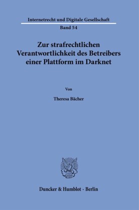 Zur strafrechtlichen Verantwortlichkeit des Betreibers einer Plattform im Darknet.