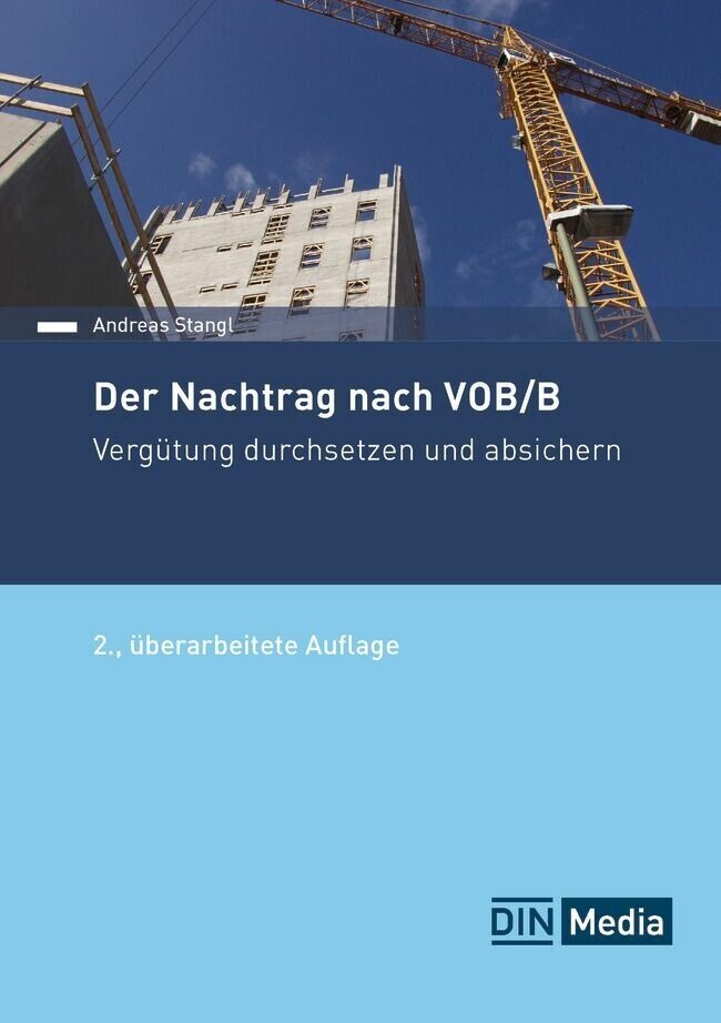 Der Nachtrag nach VOB/B main product photo
