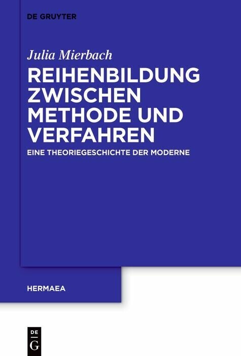 Reihenbildung zwischen Methode und Verfahren main product photo