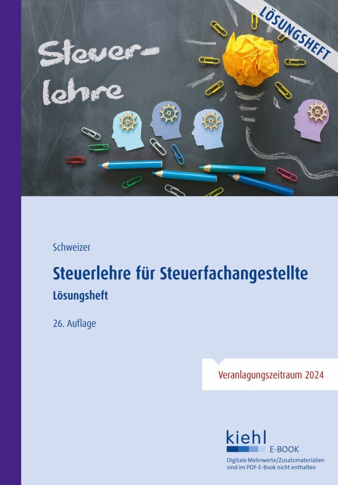 Steuerlehre,für,Steuerfachangestellte,-,Lösungsheft main product photo