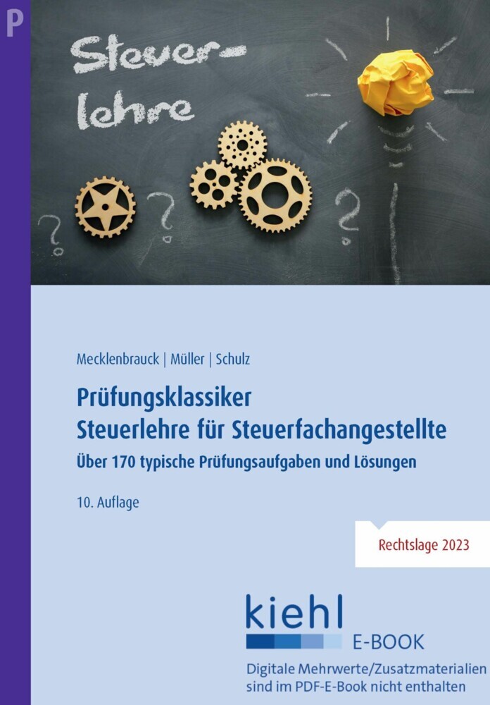 Prüfungsklassiker,Steuerlehre,für,Steuerfachangestellte main product photo