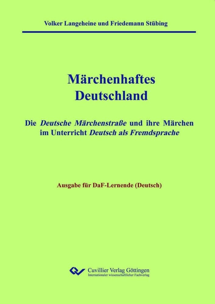 Märchenhaftes Deutschland - Ausgabe DaF-Lernende (Deutsch) main product photo