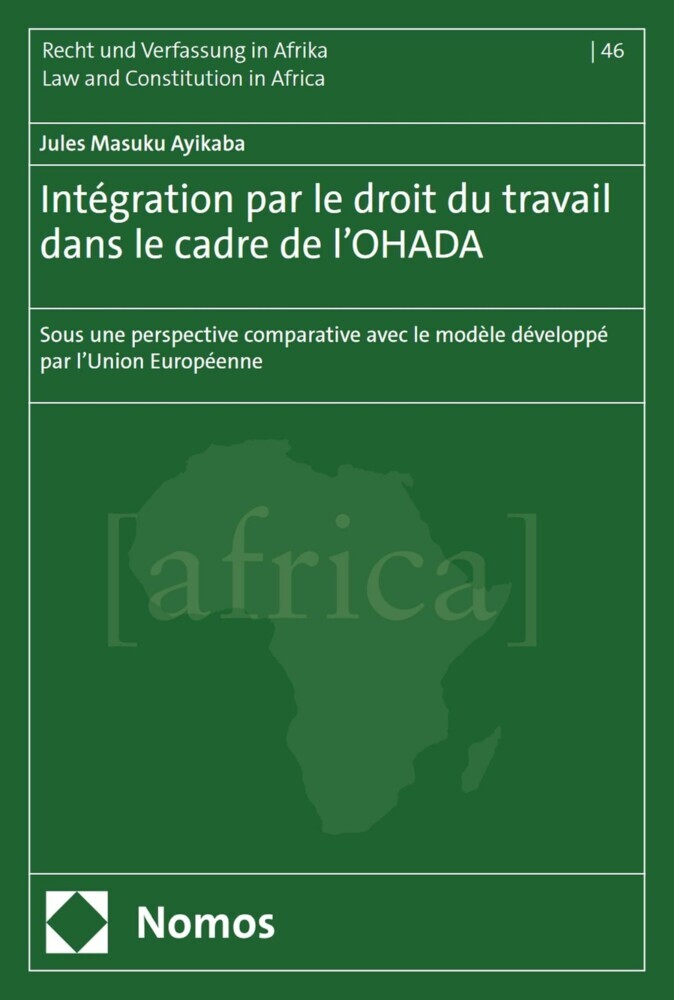 Intégration par le droit du travail dans le cadre de l'OHADA main product photo