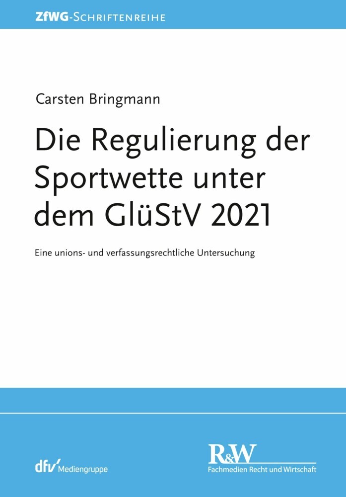 Die Regulierung der Sportwette unter dem GlüStV 2021 main product photo